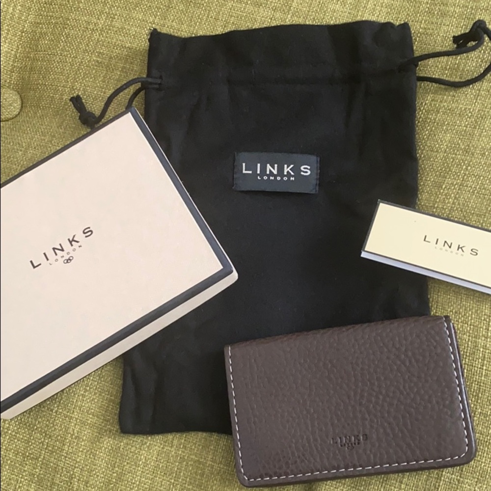 LINKS London card holder